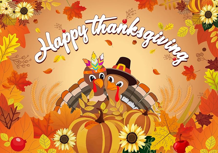 image that says Happy Thanksgiving